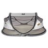 DERYAN Pop-up Baby Travel Cot with Mosquito Net Luxe Silver