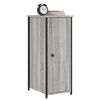vidaXL Bedside Cabinet Grey Sonoma 32x42x80 cm Engineered Wood