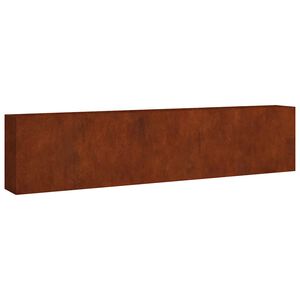 vidaXL Garden Raised Bed 360x40x80 cm Corten Steel