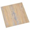 vidaXL Flooring Planks Brown and Grey 5.11 m&sup2; 55 pcs PVC