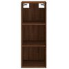 vidaXL Highboard Brown Oak 34.5x34x180 cm Engineered Wood