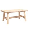 vidaXL Coffee Table 90x50x41 cm Solid Wood Spruce