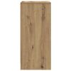 vidaXL Shoe Cabinet Artisan Oak 29.5x34x76 cm Engineered Wood
