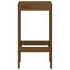 vidaXL Bar Stools 2 pcs Honey Brown 40x36x75 cm Solid Wood Pine