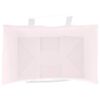 vidaXL Paper Bags 50 pcs with Handles Pink 26x17x25 cm