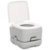 vidaXL Portable Camping Toilet and Handwash Stand Set