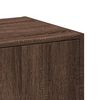 vidaXL Apothecary Cabinet&nbsp;Brown Oak 30x41x174.5 cm Engineered Wood