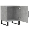 vidaXL Bedside Cabinets 2 pcs Concrete Grey 40x40x50 cm Engineered Wood