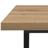 vidaXL Coffee Table Artisan Oak 100 x 50 x 40 cm