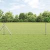 vidaXL Hexagon Fence Silver 0.5 x 50 m Galvanised steel