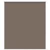 vidaXL Roller Blind Blackout Coffee 135x175 cm Fabric Width 131.6 cm Polyester