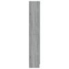 vidaXL Vitrine Cabinet Grey Sonoma 82.5x30.5x185 cm Engineered Wood
