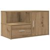 vidaXL Corner Cabinet Artisian Oak 200x40x45 cm Engineered Wood