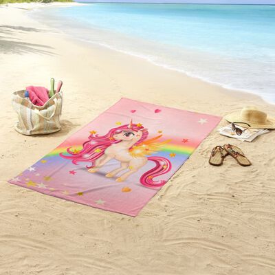 Good Morning Beach Towel LITTLE 75x150 cm Multicolour