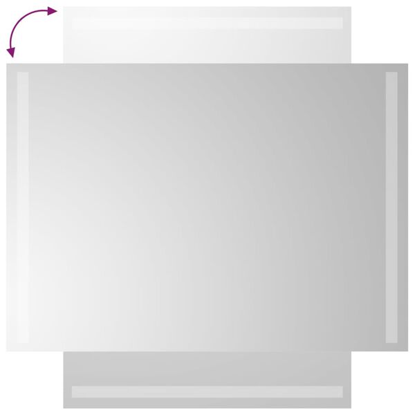 vidaXL LED Bathroom Mirror 50x70 cm