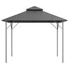 vidaXL Gazebo with Double Roof 3x3 m Anthracite