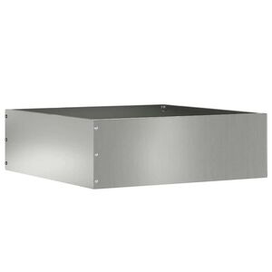 vidaXL Lawn Edging 40 x 40 x 13 cm Galvanised Steel Silver