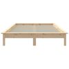 vidaXL Bed Frame without Mattress Super King Size Solid Wood
