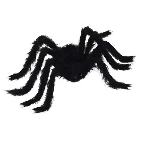 vidaXL Halloween Spider Decoration 6 pcs Black 75 cm Polyester