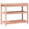 vidaXL Potting Table with Shelves 108x45x86.5 cm Solid Wood Douglas