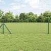 vidaXL Hexagon Fence Green 0.6 x 50 m PVC