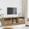 vidaXL TV Cabinet Artisan Oak 150x33.5x45 cm Engineered Wood