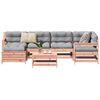 vidaXL 7 Piece Garden Sofa Set Solid Wood Douglas Fir