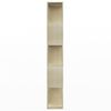 vidaXL Book Cabinet/Room Divider Sonoma Oak 80x24x159 cm Engineered Wood