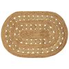 vidaXL Rug Brown 100 x 152 cm Jute