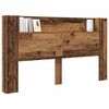 vidaXL Headboard Old Wood 180 x 17 x 104.5 cm Engineered Wood