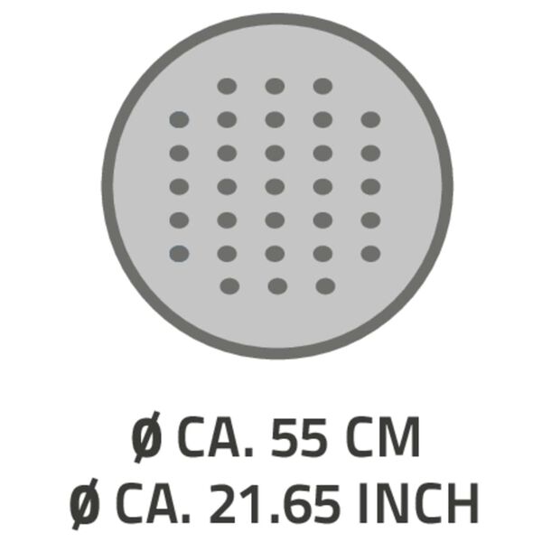 RIDDER Anti-Slip Shower Mat Tecno Grey