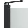 vidaXL Shower Enclosure Manual Black 120 x 68 x 130 cm