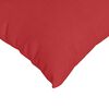 vidaXL Sofa Pillows 2 pcs Red 45 x 45 cm Fabric