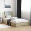 vidaXL Bed Frame without Mattress Sonoma Oak 100x200 cm