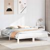 vidaXL Bed Frame without Mattress White 160x200 cm Solid Wood Pine