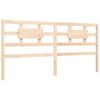 vidaXL Bed Frame without Mattress Super King Size Solid Wood