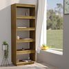 vidaXL Book Cabinet/Room Divider Honey Brown 60x35x167 cm Solid Pinewood