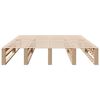 vidaXL Bed Frame without Mattress 140x190 cm Solid Wood Pine