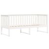 vidaXL Day Bed without Mattress White 80x200 cm Solid Wood Pine