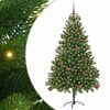 vidaXL Christmas Tree with 300 LEDs with Stand Green 180 cm PE