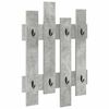 vidaXL Wall-Mounted Coat Rack Concrete Grey 60 x 3 x 82 cm