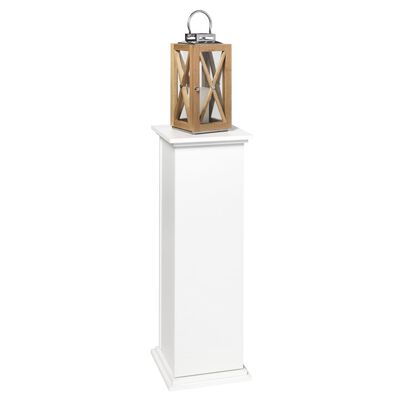 FMD Accent Table with Door 88.5cm White