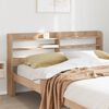 vidaXL Headboard with Shelves 150 cm Solid Wood Pine
