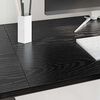 vidaXL Desk Black Oak 120 x 50 x 75 cm Engineered Wood