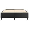 vidaXL Box Spring Bed Frame Black Double Faux Leather (UK/IE/FI/NO only)