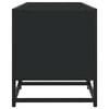vidaXL TV Cabinet Black 180x35x41 cm Engineered Wood