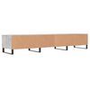 vidaXL TV Cabinet Concrete Grey 150x36x30 cm Engineered Wood