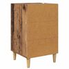 vidaXL Bedside Cabinet Old Wood 40 x 40 x 66 cm Engineered Wood
