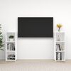 vidaXL TV Cabinets 2 pcs White 107x35x37 cm Engineered Wood