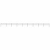 vidaXL Garden Fence with Spear Top Steel 1506x60 cm Black